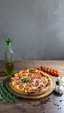 Chef cooking in a professional kitchen